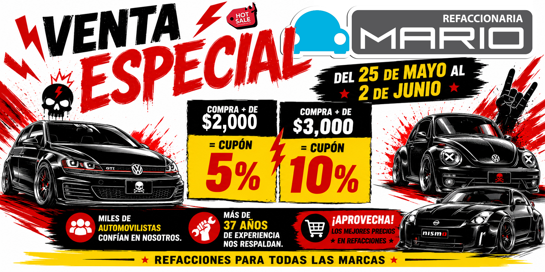 Hot Sale Refaccionaria Mario